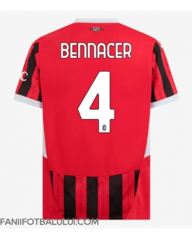 AC Milan Ismael Bennacer #4 Tricou Fotbal Replică 2024-25 Barbati Acasa